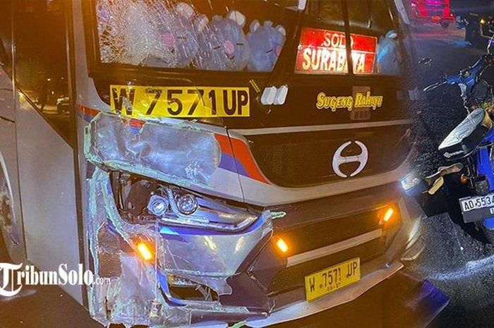Bus Sugeng Rahayu hantam pemotor hingga tewas