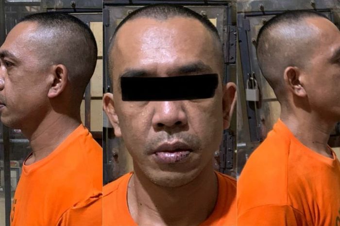 SI alias Tarong (40), pelaku maling yang sesumbar tak bisa ditangkap Polisi karena memiliki ilmu kanuragan menghilang