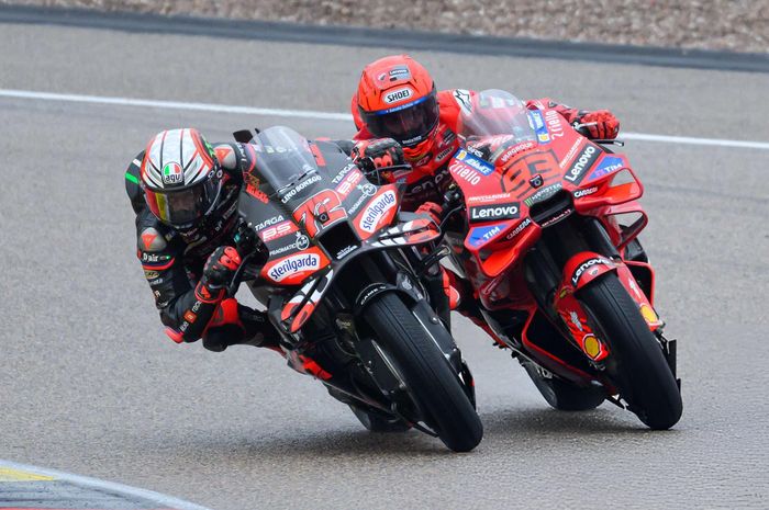 Marco Bezzecchi sebut motor MotoGP sulit dibawa pelan