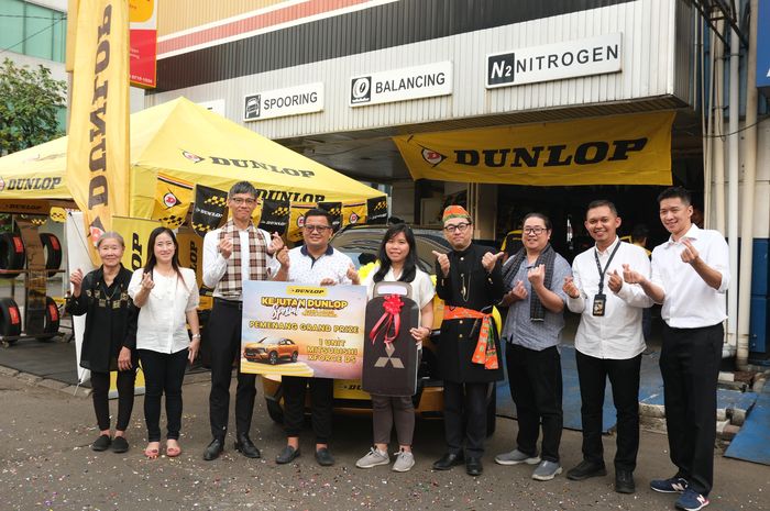 Pemenang utama Kejutan Dunlop Spesial 2025 mendapat 1 unit mobil
