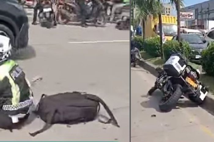 Anggota PJR Polda Sumut kecelakaan tabrak nenek Rodiah (70) di Jl Sisingamangaraja, kota Medan, Sumatera Utara