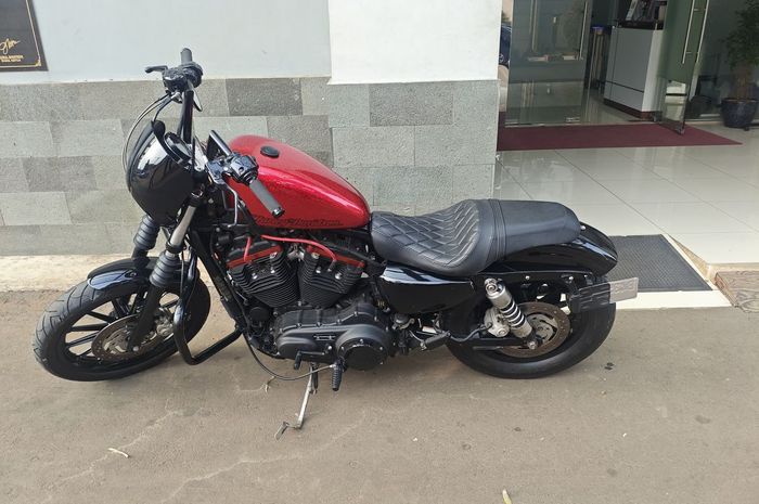 Harley-Davidson Iron 1200 milik Risharyudi Triwibowo, Eks Stafsus Menaker, Ida Fauziyah yang disita KPK