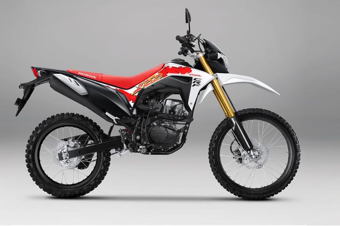 Warna Honda CRF150L bernuansa klasik