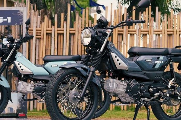 penampakan motor bebek trail baru Yamaha PG-1 model 2026