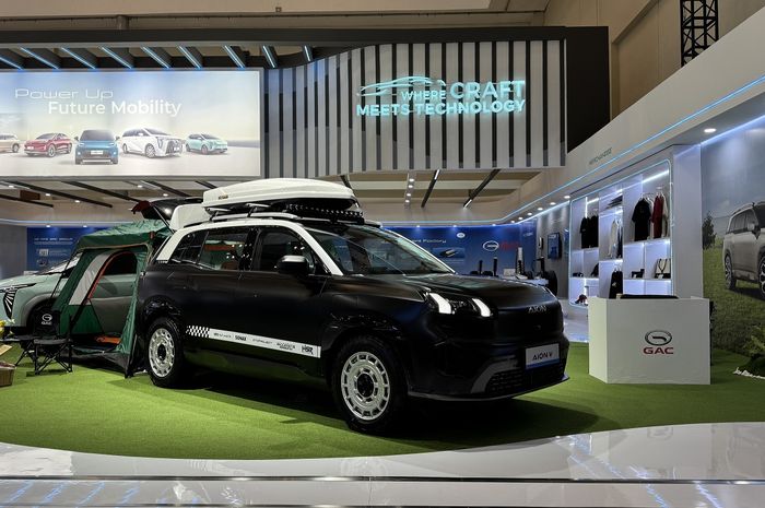 GAC AION V yang dimodifikasi adventure di GIIAS 2025
