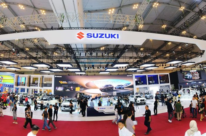 Ilustrasi Booth Suzuki di GIIAS 2025