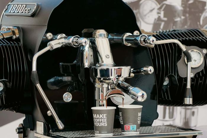 Mesin espresso dengan basik mesin BMWR18