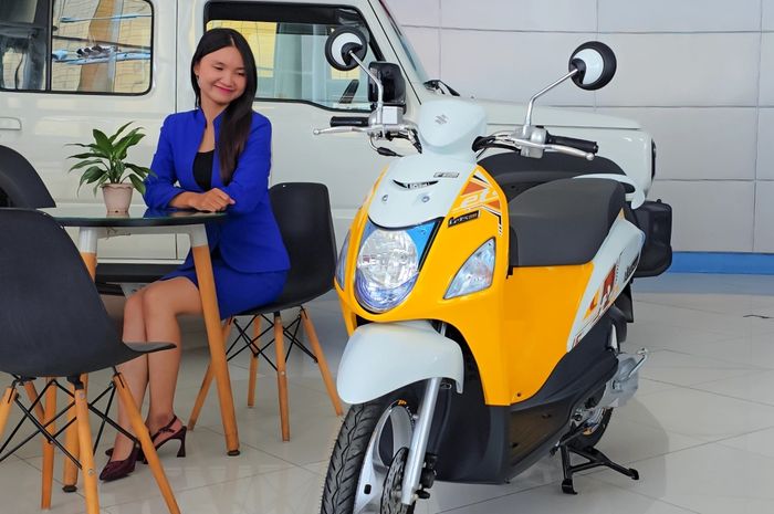 Suzuki Lets anyar beredar di Kamboja