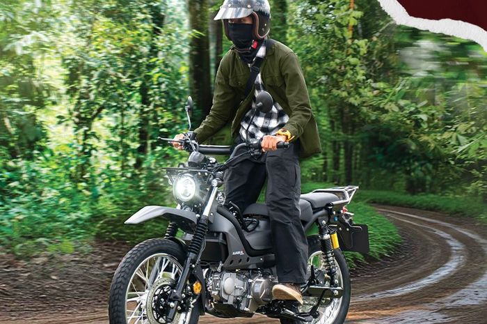 penampakan motor bebek trail Aveta Ranger Max Explorer model 2026