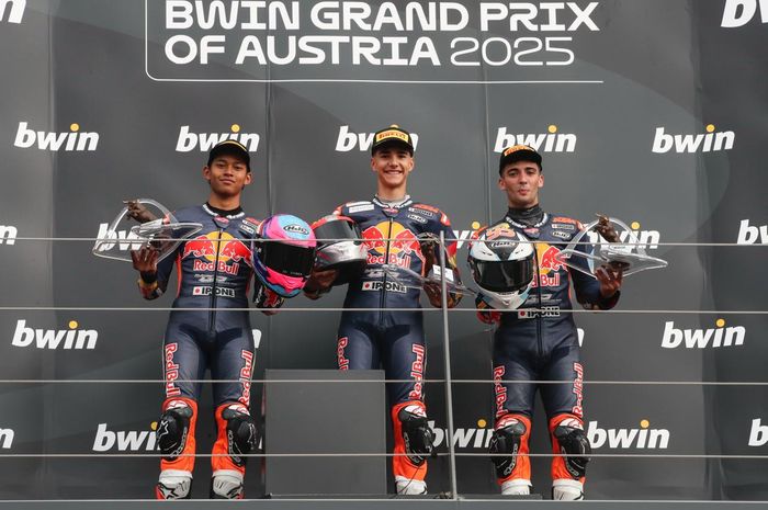 Veda Ega Pratama amankan podium di Red Bull MotoGP Rookies Cup