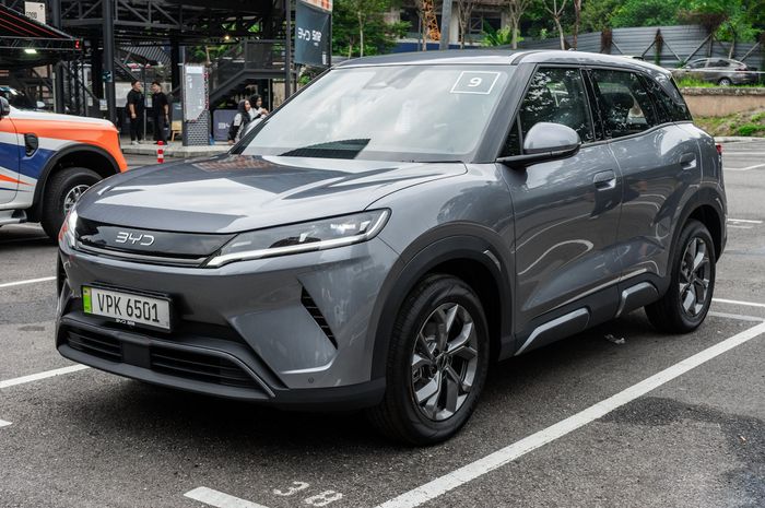 Tampang BYD Atto 2 di Malaysia.