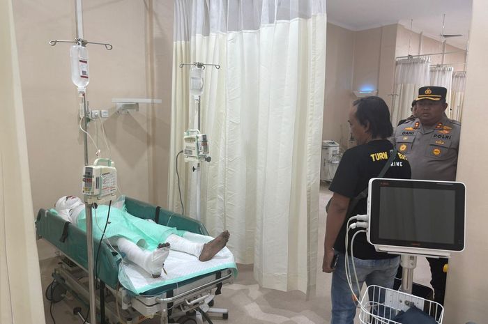 MM&lt; korban ledakan bom bondet di Pasuruan, Jawa Timur ternyata DPO Maling Motor yang kini terbaring di RSUD R. Soedarsono kota Pasuruan