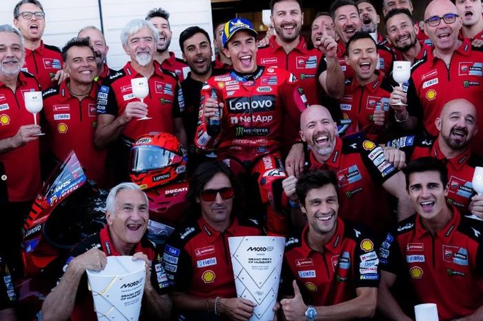 Marc Marquez menang di MotoGP Hungaria