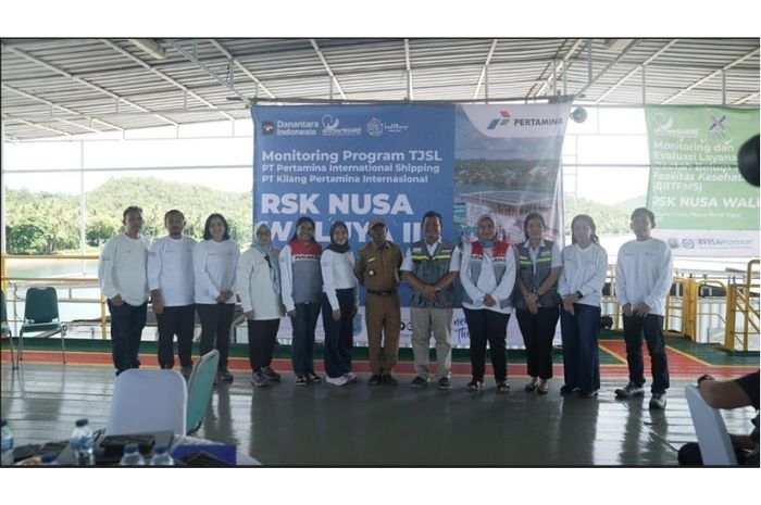 Rumah Sakit Kapal Nusa Waluya II memberikan layanan kesehatan sejak Juni hingga Agustus 2025 