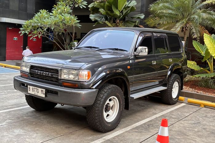 Toyota Land Cruiser VX80 milik Sekretaris Direktorat Jenderal Pembinaan Pengawasan Ketenagakerjaan dan K3 Kementerian Ketenagakerjaan, Chairul Fadhly Harahap yang disita KPK