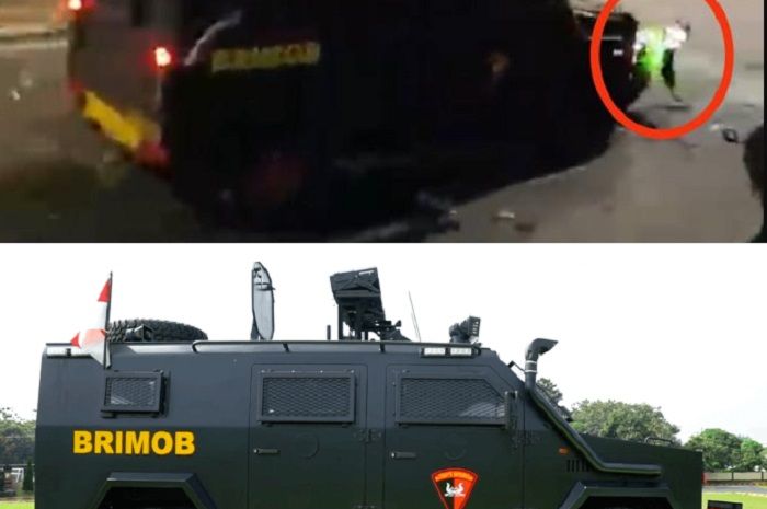 Rantis Brimob tabrak Affan 
