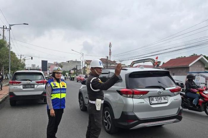 Razia besar-besaran Polres Siantar digelar incar motor dan mobil yang tak taat bayar pajak