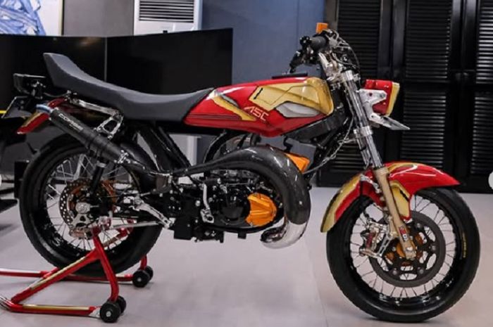 Yamaha RX-King Ahmad Sahroni yang dimodifikasi hingga habis Rp 450 juta