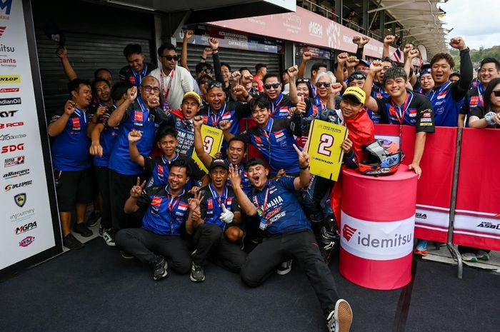 Double Podium Perdana SS600 Yamaha Racing Indonesia di ARRC