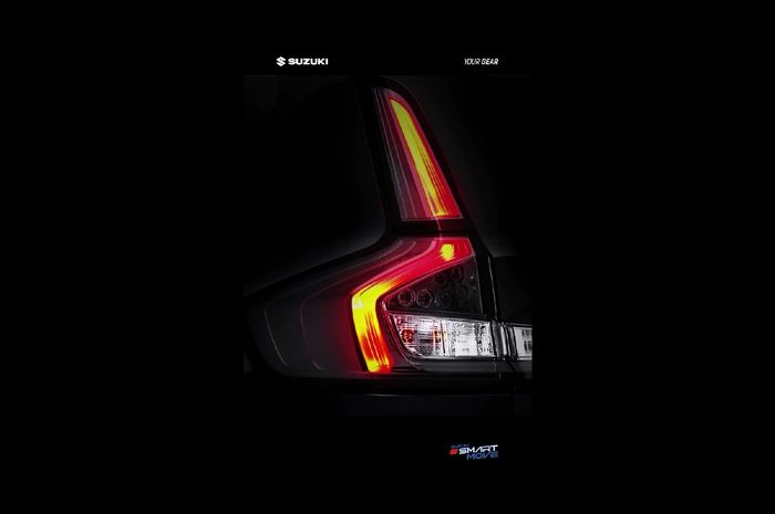 Tangkapan layar teaser diduga Suzuki XL7  edisi hitam.