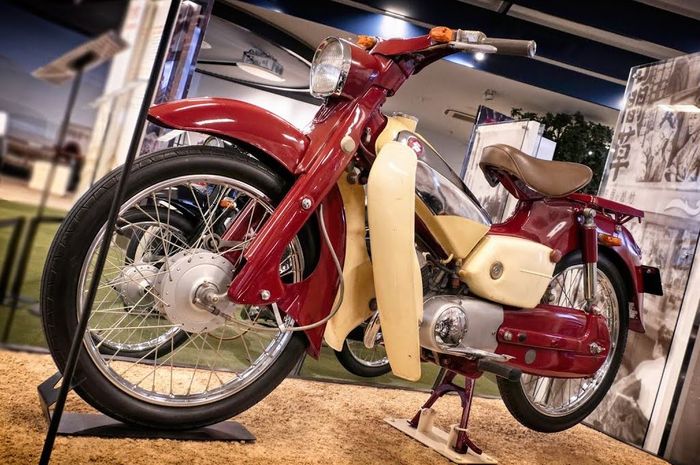 penampakan Suzuki Selpet MA, bebek klasik mirip Honda Super Cub
