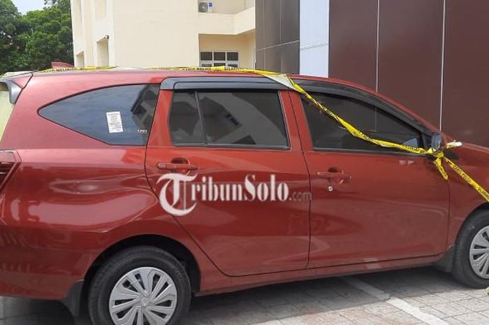 Daihatsu Sigra jadi salah satu barang bukti dalam kasus perampokan uang Rp 10 Miliar yang dilakukan sopir Bank Jateng