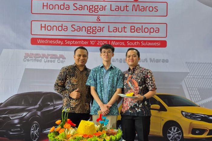 Seremoni pembukaan Honda Sanggar Laut Maros dan Honda Sanggar Laut Belopa