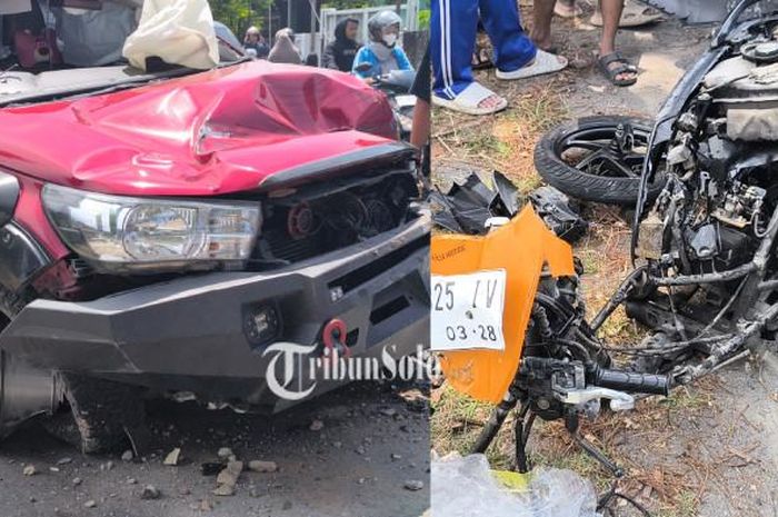 Duel Toyota Hilux dan Honda BeAT di Klaten sebabkan satu orang meninggal dunia.