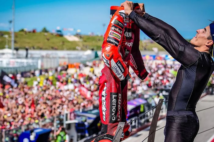 Selebrasi Marc Marquez di MotoGP San Marino
