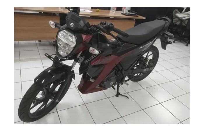 Motor yang diduga sebagai versi terbaru Suzuki Satria F
