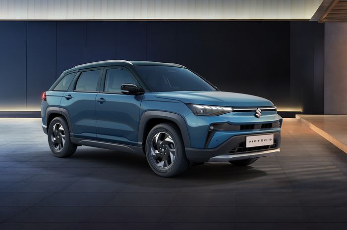 Tampang Suzuki Victoris yang mirip Brezza dan Escudo.