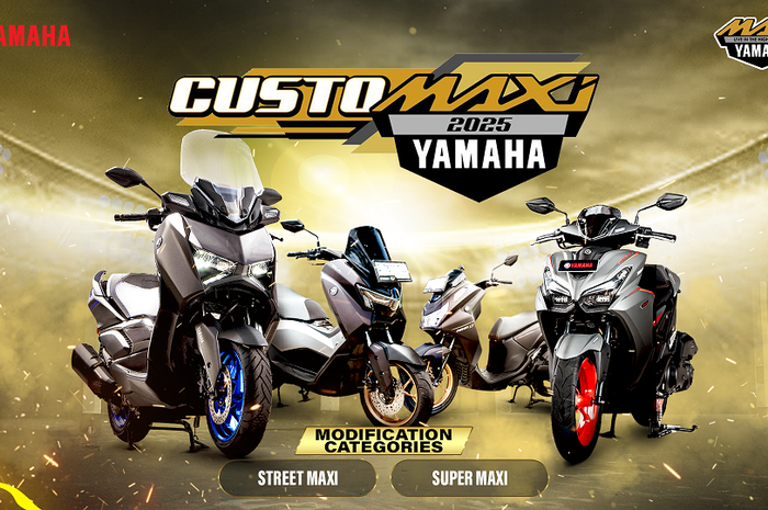 CustoMAXi Yamaha 2025 Segera Hadir di bulan September-Oktober 2025 di berbagai kota di Indonesia