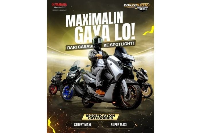CUSTOMAXi Yamaha hadir kembali di 2025 