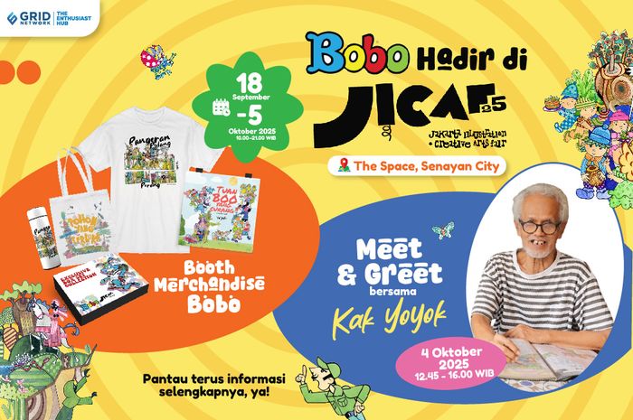 Majalah Bobo hadir di JICAF 2025
