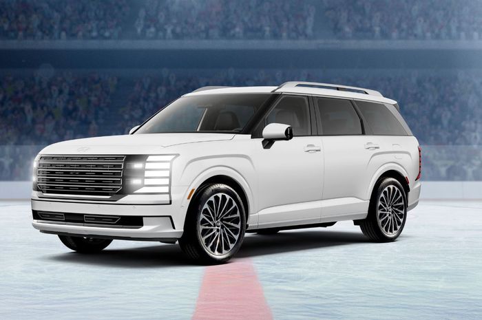 Hyundai Palisade NHL Edition 2026, tampil serba putih, cuma diproduksi 500 unit