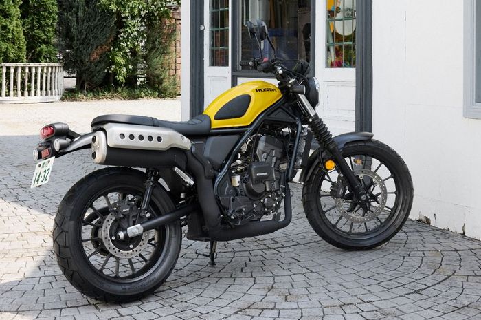 scrambler retro Honda CL250 E-Clutch, oper giginya bisa seperti motor bebek