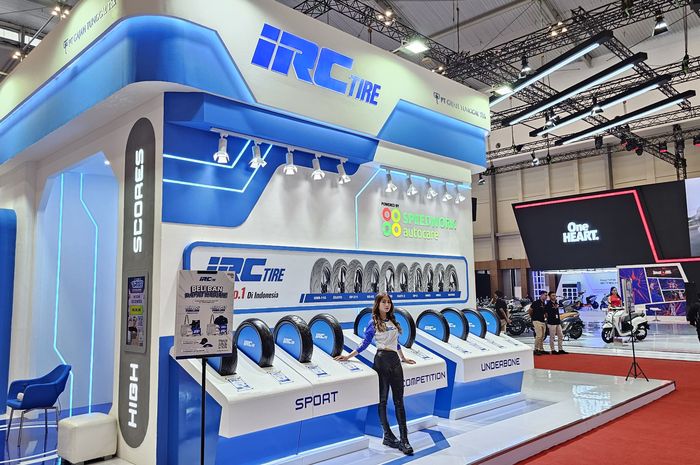 Booth IRC Tire di IMOS 2025, bawa produk lengkap dan promo