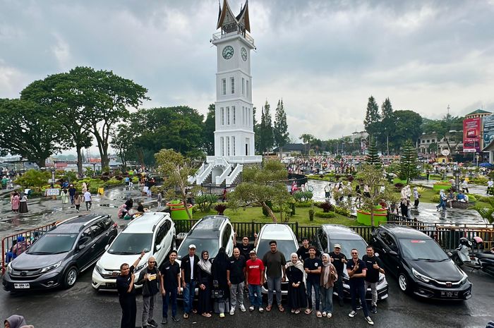Honda Culture Indonesia Vol.2 di kota Padang, Sumatera Barat dihadiri hampir 100 anggota komunitas