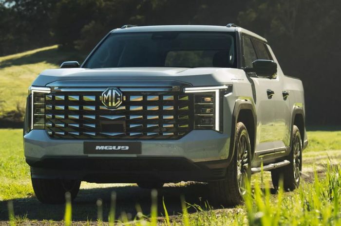 penampakan doubel cabin baru Morris Garage MGU9, siap saingi Toyota Hilux di Australia