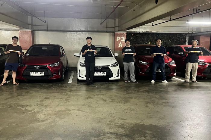 Deklarasi berdirinya komunitas All New Agya Ayla Indonesia (ANAID) di Mall Plaza Senen, Jakarta, 29 September 2025