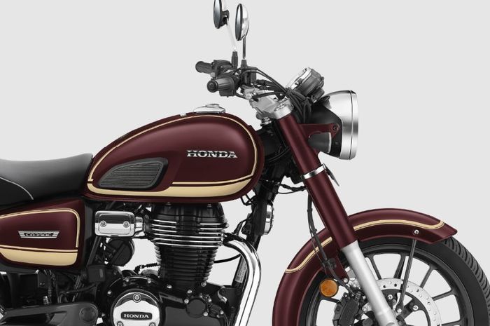 penampakan versi edisi spesial Honda CB350C yang meluncur di India
