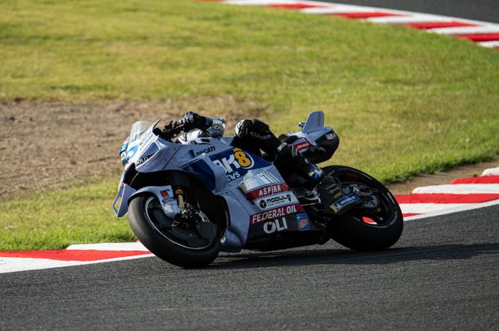 Fermin Aldeguer di Sprint Race MotoGP Mandalika