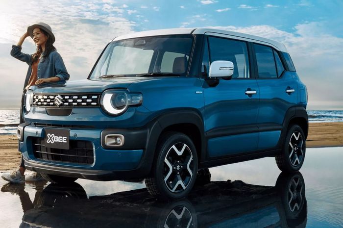 penampakan versi baru Suzuki XBee, city car bergaya SUV yang berfitur canggih dan irit bensin
