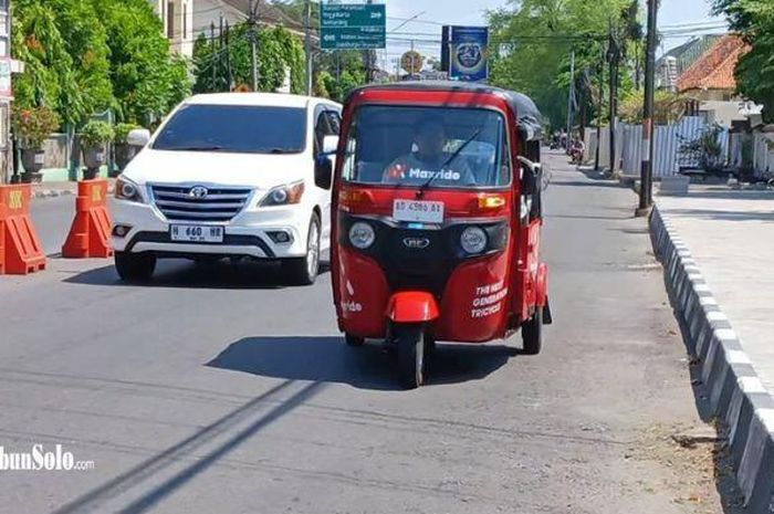 Viral kemunculan bajaj di jalanan Kota Solo, begini jawaban pihak Dishub dan Walikota Solo