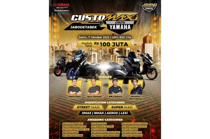 Yamaha CUSTOMAXi 2025 