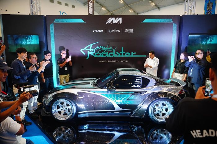 Mazda Miata MX-5 &lsquo;Toraja Roadster&rsquo; Berteknologi 3D Painting Pertama di Indonesia 