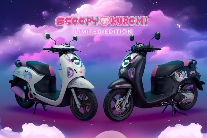 Honda Scoopy Kuromi Edition