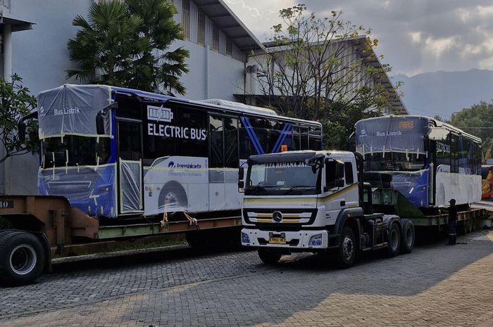 Bus Listrik Transjakarta Made In Ungaran, Jawa Tengah siap jadi armada Transjakarta
