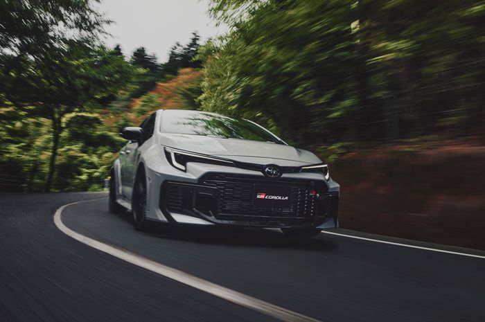 Toyota GR Corolla terbaru.