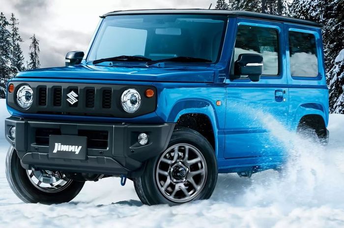 Suzuki Jimny 3 pintu versi Kei Car yang beredar di Jepang alias JDM